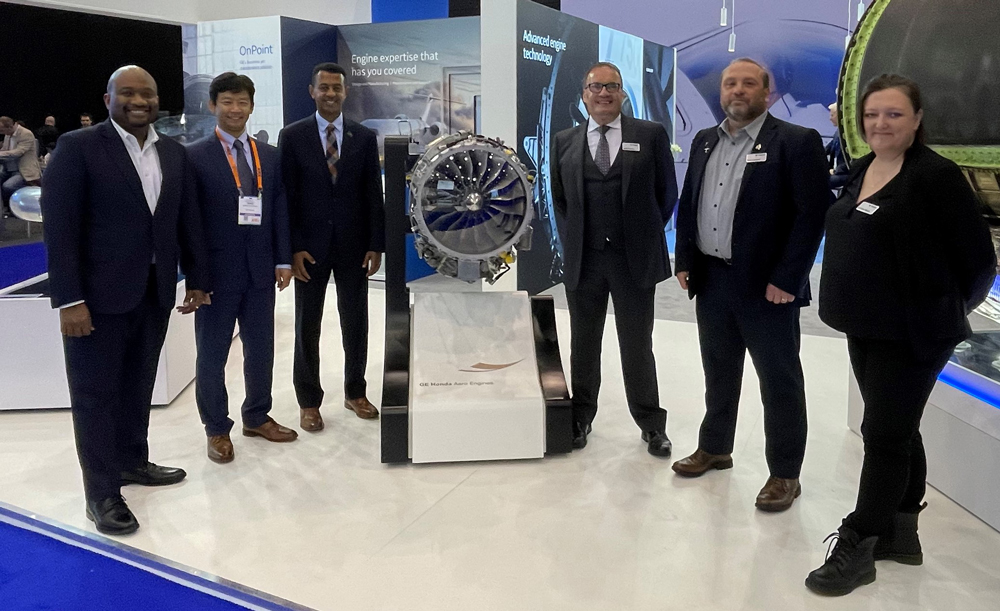 GE Honda Aero Engines Signs Agreement with Signature TECHNICAir as a Service Provider for HF120 Engine