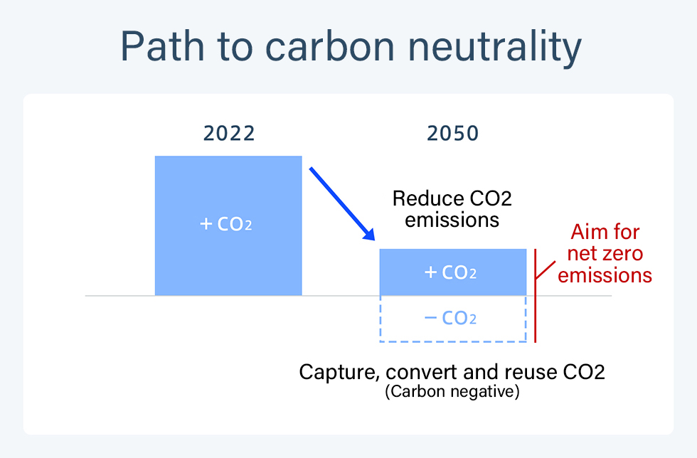 Path to carbon neutrality
