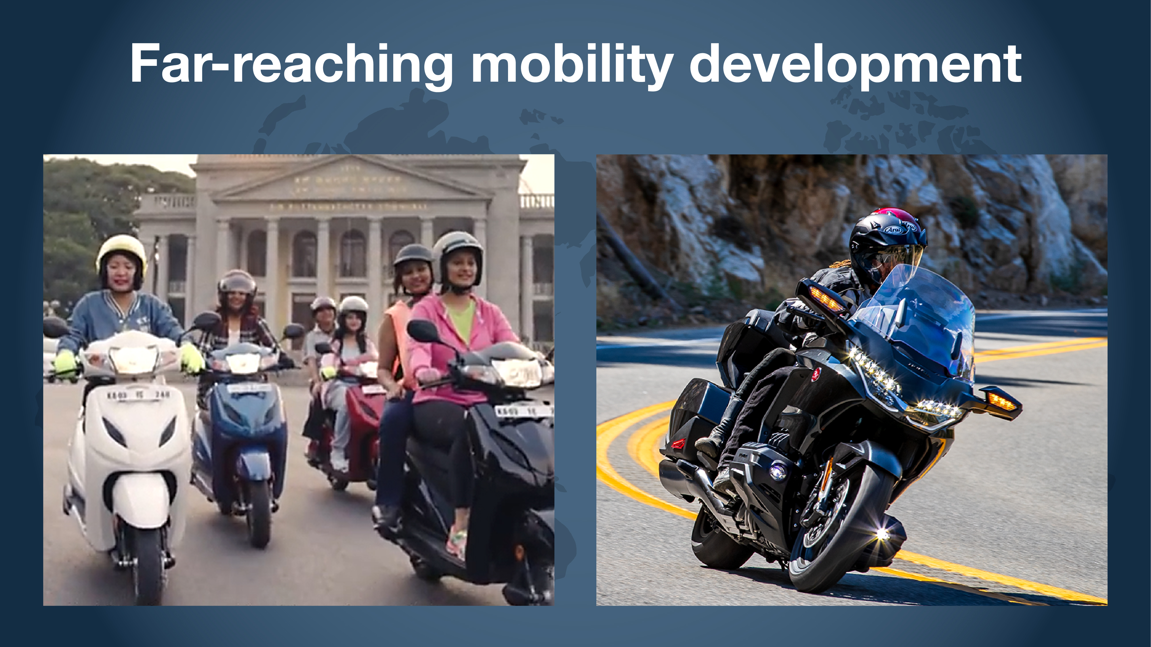 Far-reaching mobility development