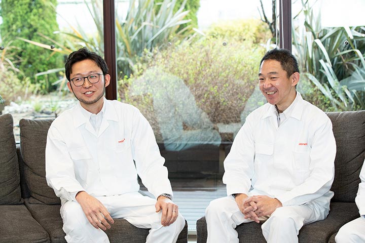 Ishimaru (left) explained that getting internal approval went smoothly because he already had FAA approval for Honda’s participation.