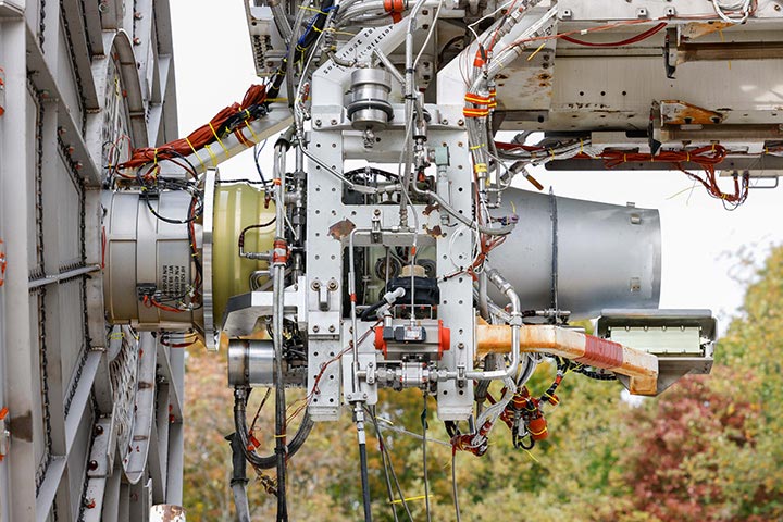 100% SAFを使用した航空エンジン「HF120」の試験に成功